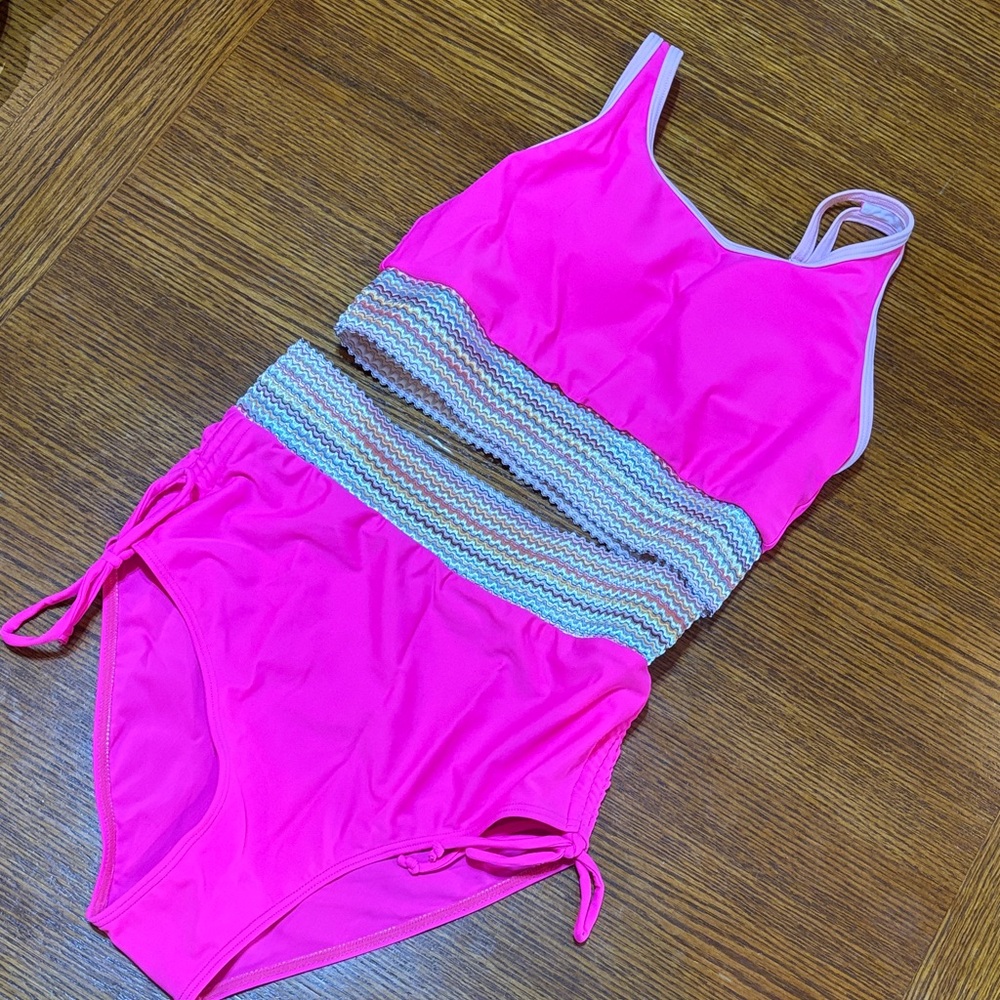 Pink bikini